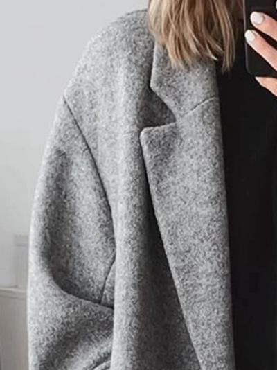Annika | Stilvolles langer Mantel
