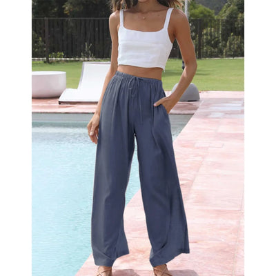 Vivienne | Baumwoll-Leinen-Hose