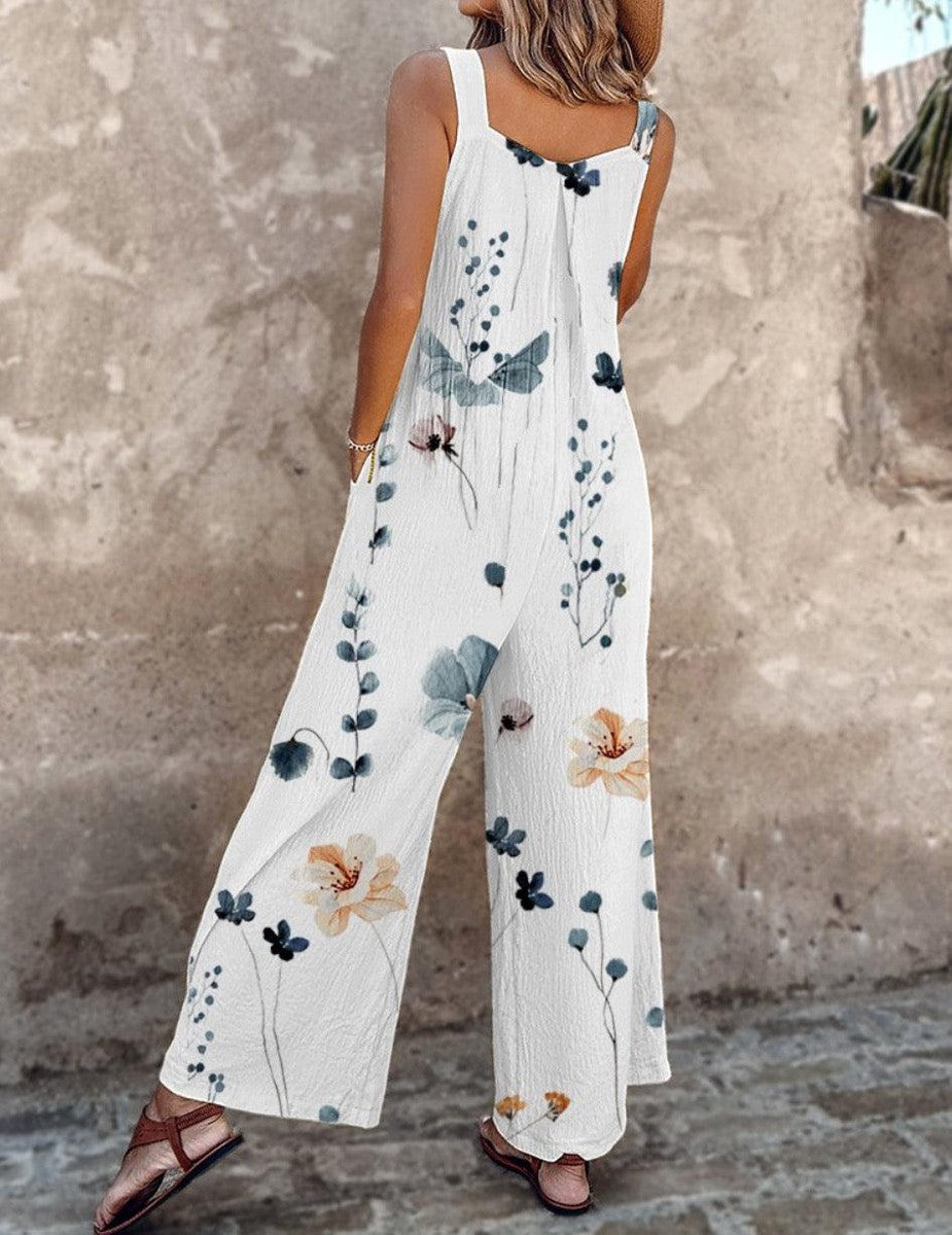 Apolline | Blumenoverall Elfenbein