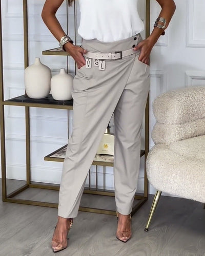 Mirella | Elegante Hose mit Gürtel