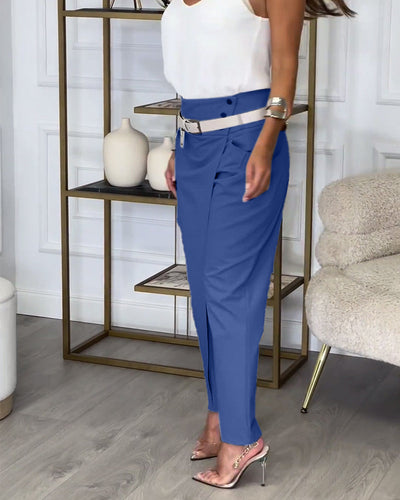 Mirella | Elegante Hose mit Gürtel