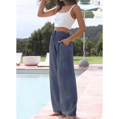 Vivienne | Baumwoll-Leinen-Hose
