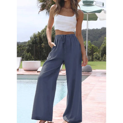 Vivienne | Baumwoll-Leinen-Hose