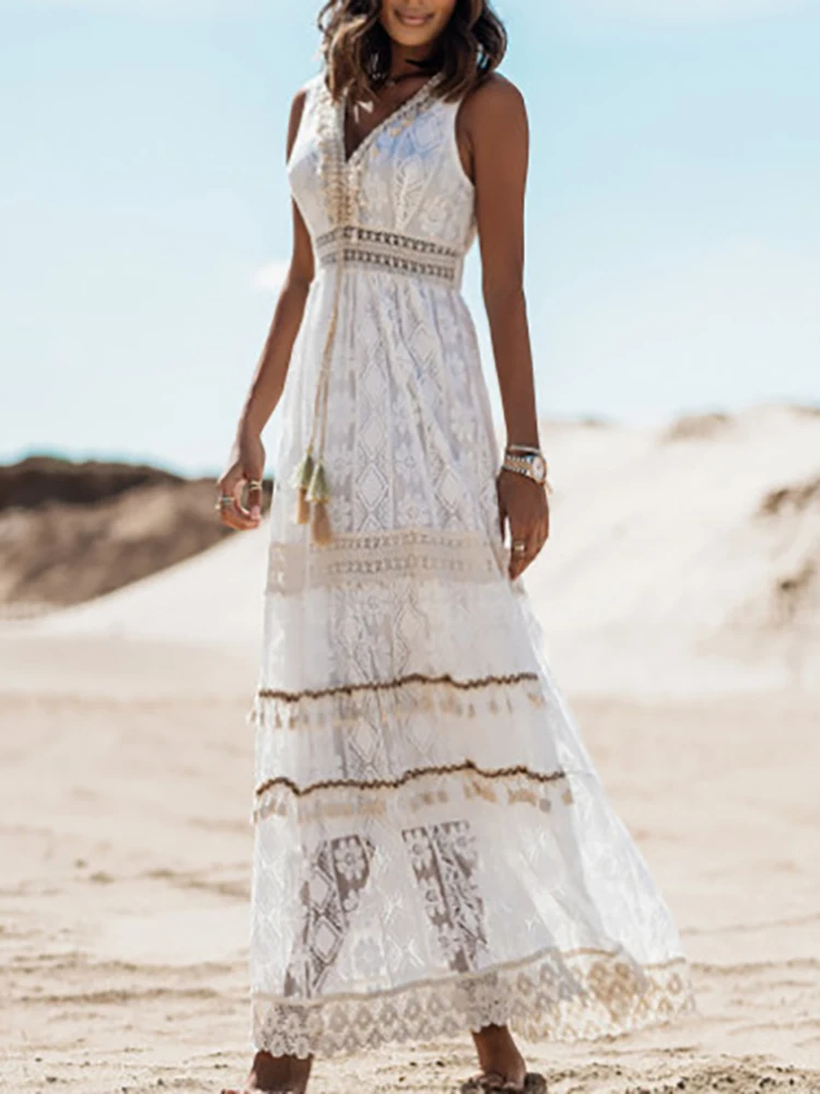 Nina | Luxuriöses böhmisches Kleid