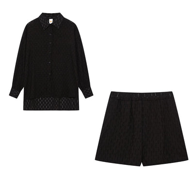Leah | Chic Hemd und Kurzhose im Set