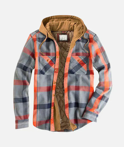 Alain – Karierte Patchworkjacke