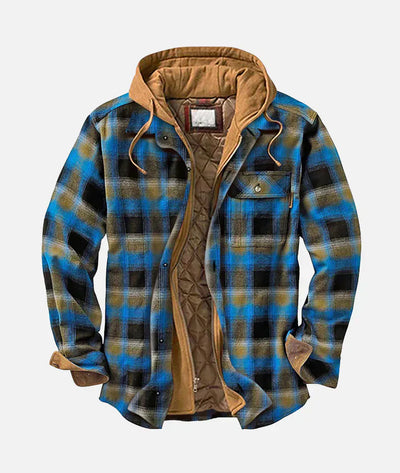 Alain – Karierte Patchworkjacke