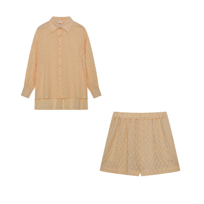 Leah | Chic Hemd und Kurzhose im Set