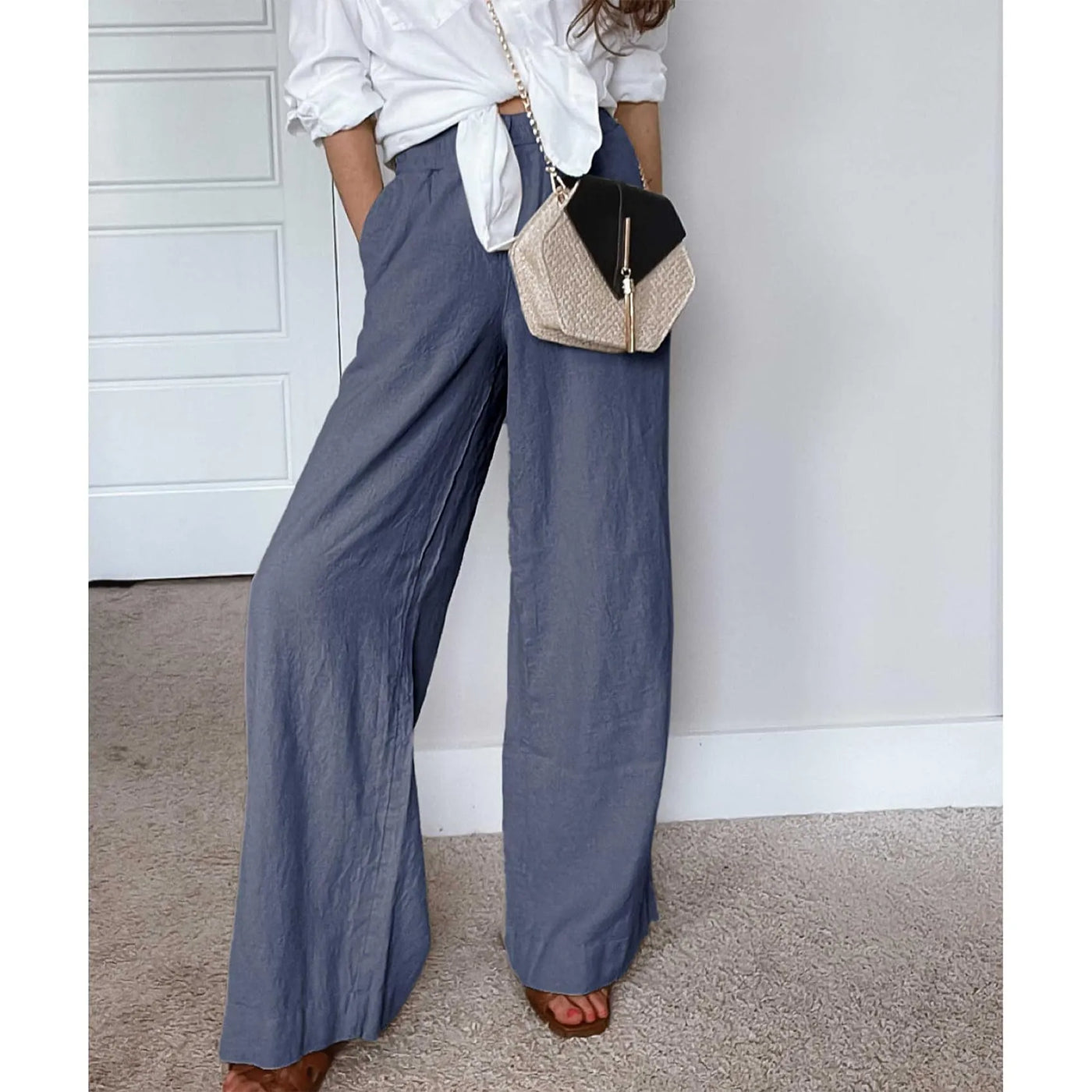 Vivienne | Baumwoll-Leinen-Hose