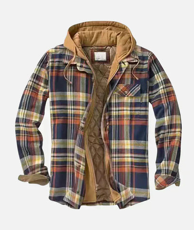 Alain – Karierte Patchworkjacke