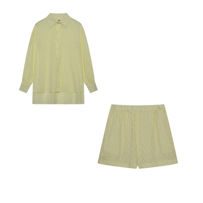 Leah | Chic Hemd und Kurzhose im Set