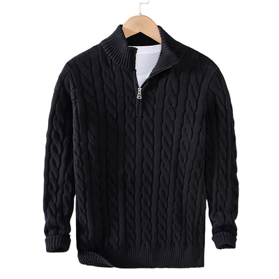 Giuseppe™ - Luxe Strickpullover mit Reißverschluss