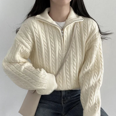 KIM I Zip-Pullover