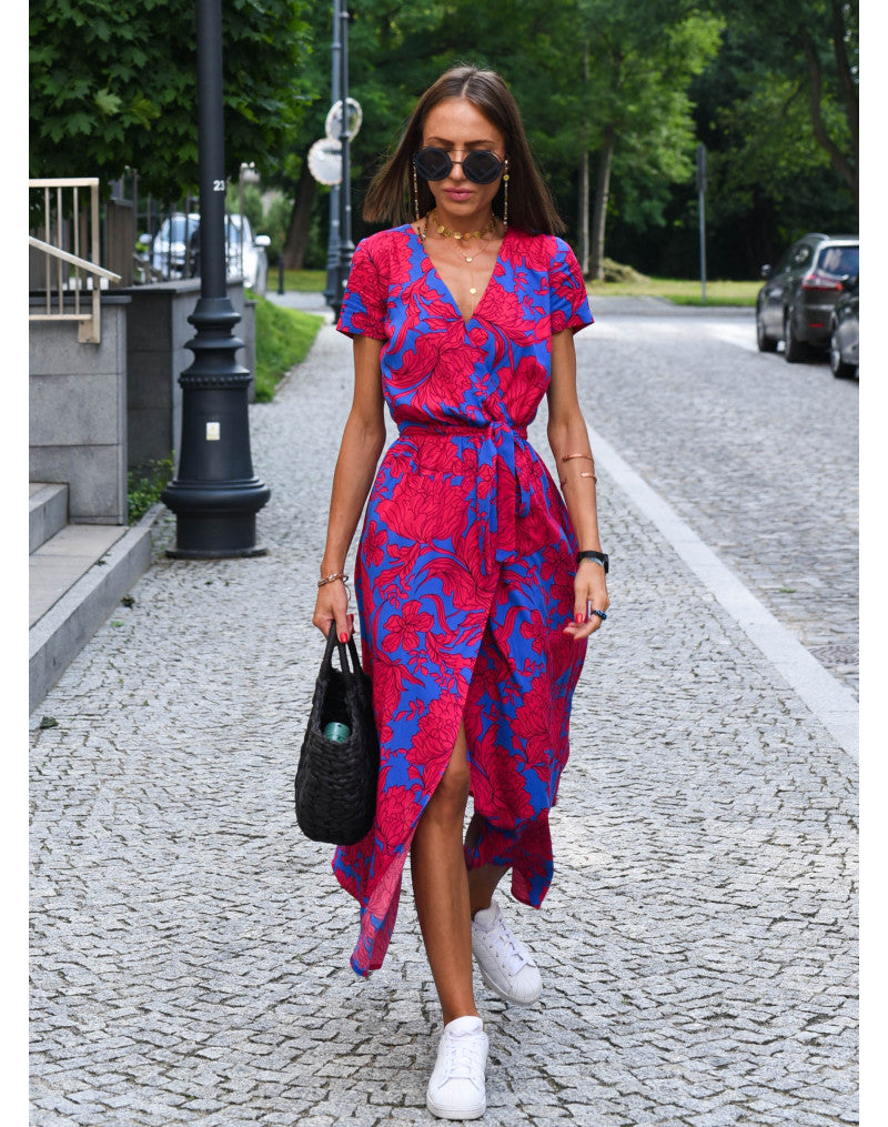 Michelle™ - Stilvolles Kleid mit V-Ausschnitt