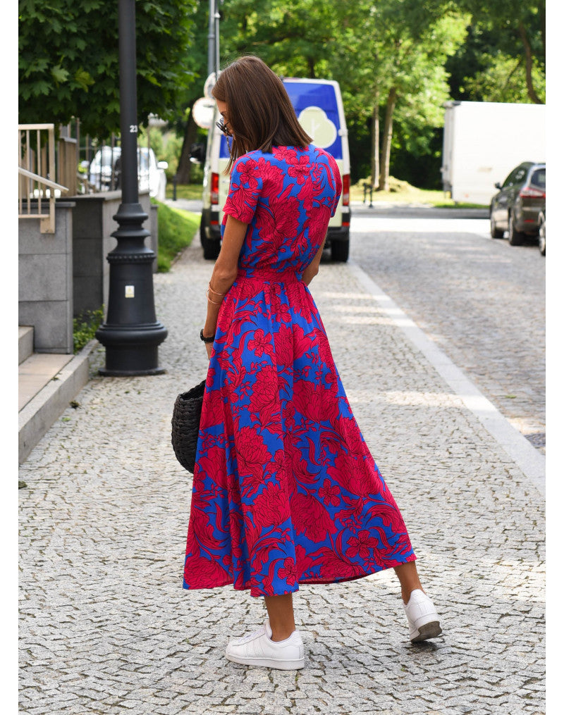 Michelle™ - Stilvolles Kleid mit V-Ausschnitt