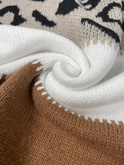 Averie | Pullover mit Leopardenmuster