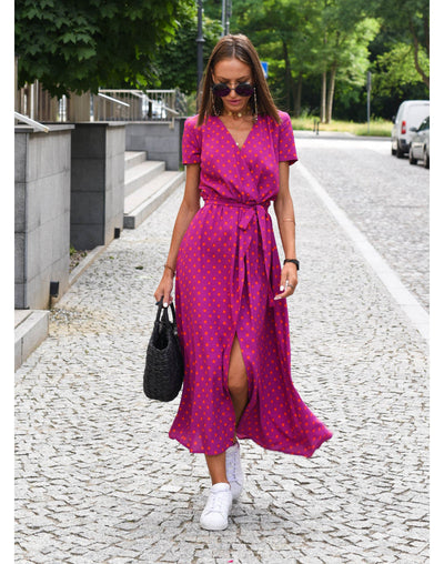 Michelle™ - Stilvolles Kleid mit V-Ausschnitt