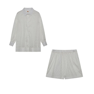 Leah | Chic Hemd und Kurzhose im Set