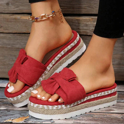 Alyce's™ Schleife Ortho Sandalen