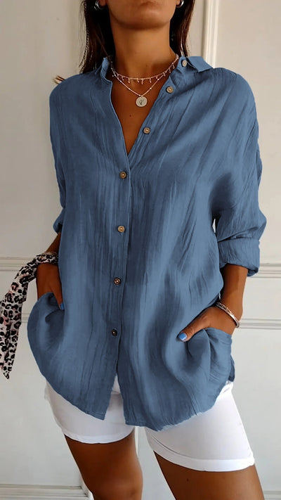 Sasha™ - Elegantes, bequemes Hemd