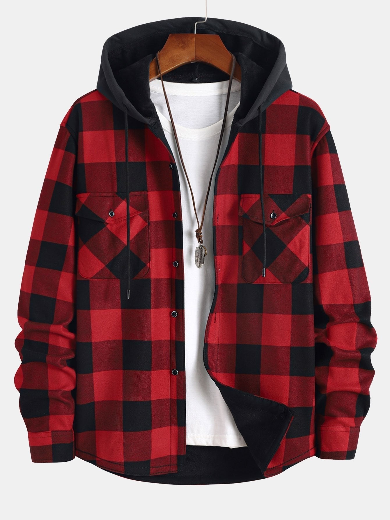 Luca™ - Flanell gefütterte Fleece-Weste gefüttert mit Shirt
