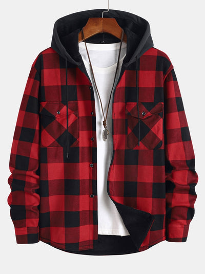 Luca™ - Flanell gefütterte Fleece-Weste gefüttert mit Shirt