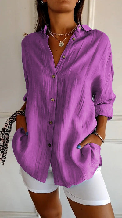 Sasha™ - Elegantes, bequemes Hemd
