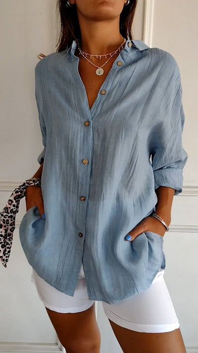Sasha™ - Elegantes, bequemes Hemd