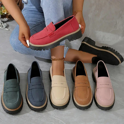 Milena™ - Stilvolle Schuhe mit sandgestrahlten Absätzen