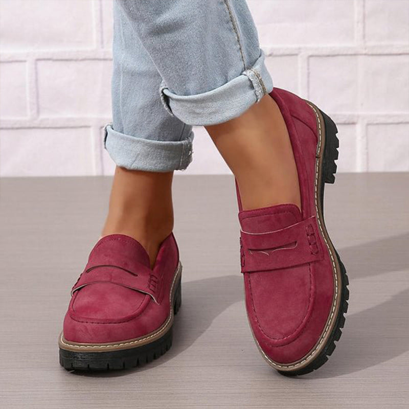 Milena™ - Stilvolle Schuhe mit sandgestrahlten Absätzen