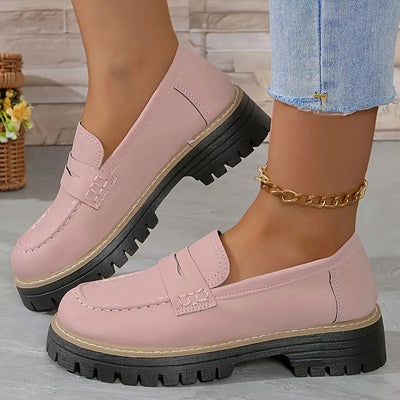 Milena™ - Stilvolle Schuhe mit sandgestrahlten Absätzen