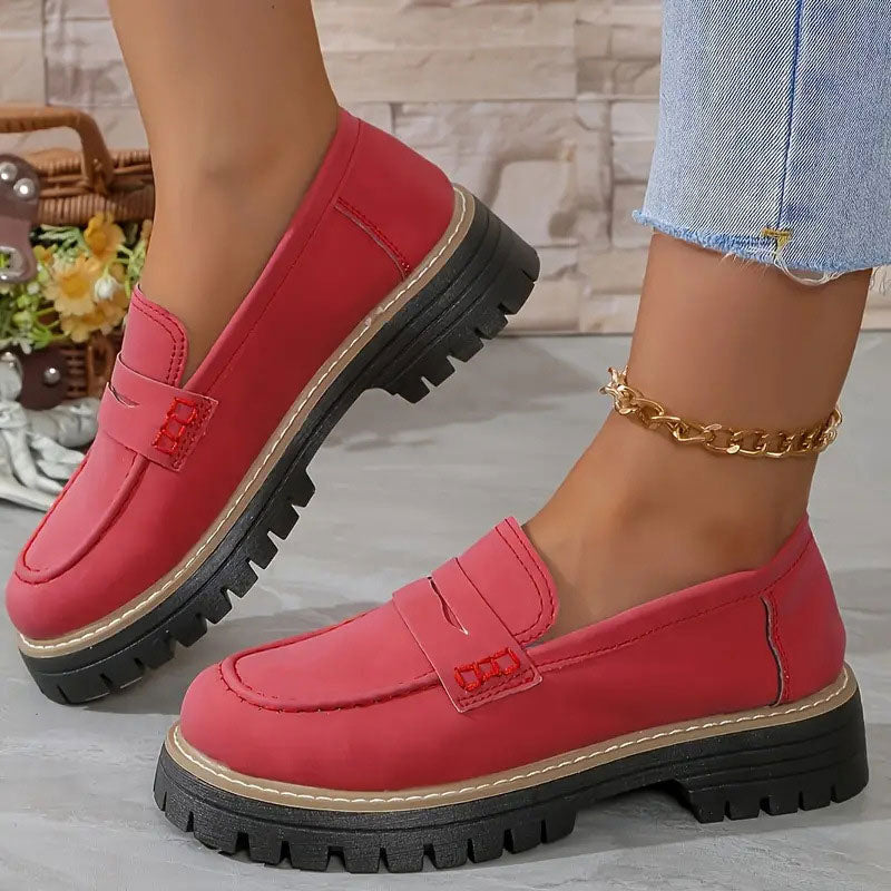 Milena™ - Stilvolle Schuhe mit sandgestrahlten Absätzen