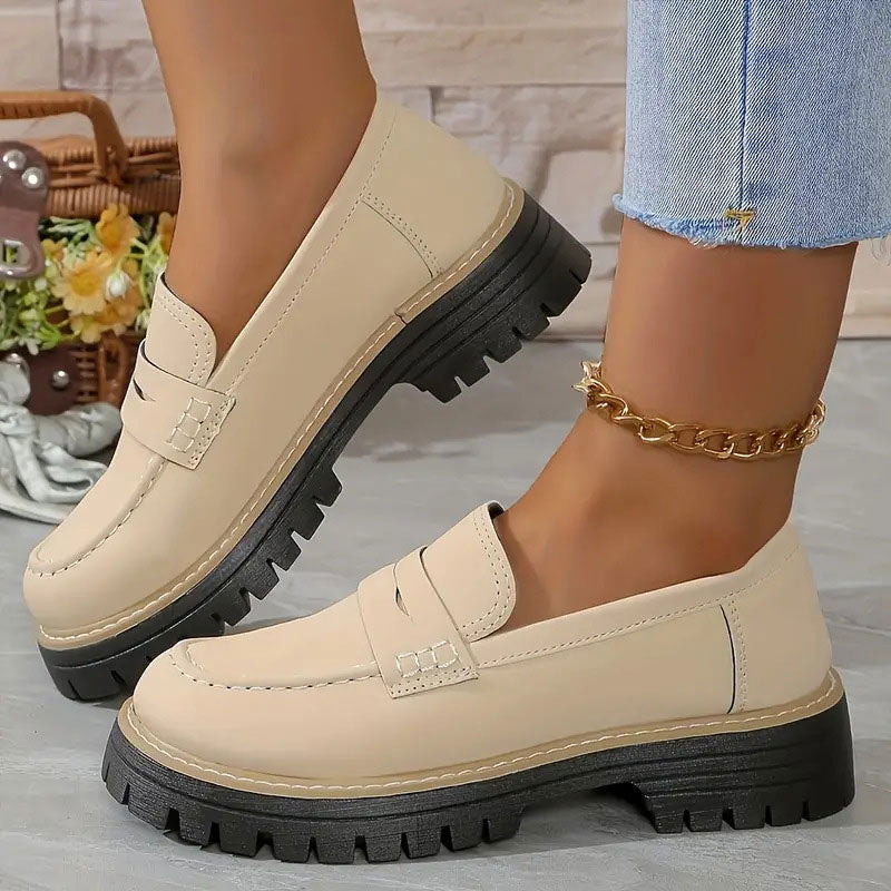 Milena™ - Stilvolle Schuhe mit sandgestrahlten Absätzen
