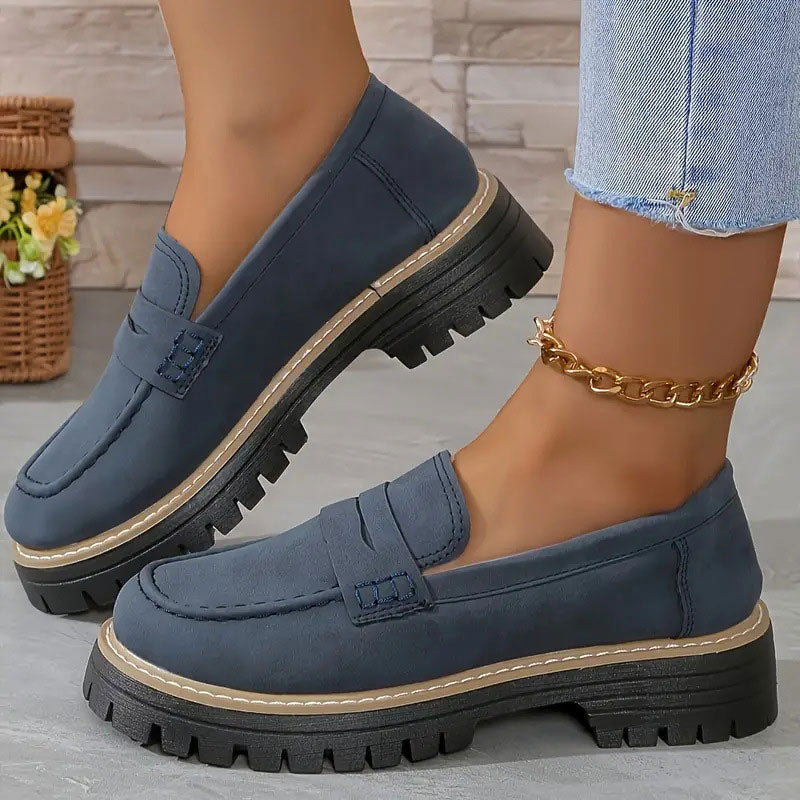 Milena™ - Stilvolle Schuhe mit sandgestrahlten Absätzen