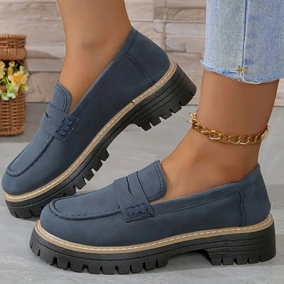Milena™ - Stilvolle Schuhe mit sandgestrahlten Absätzen