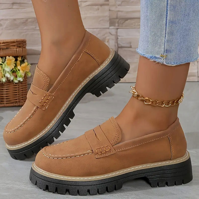 Milena™ - Stilvolle Schuhe mit sandgestrahlten Absätzen