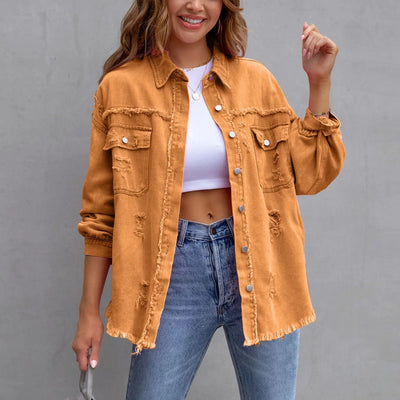 Leonie™ - Lässiger Denim-Mantel-Stil