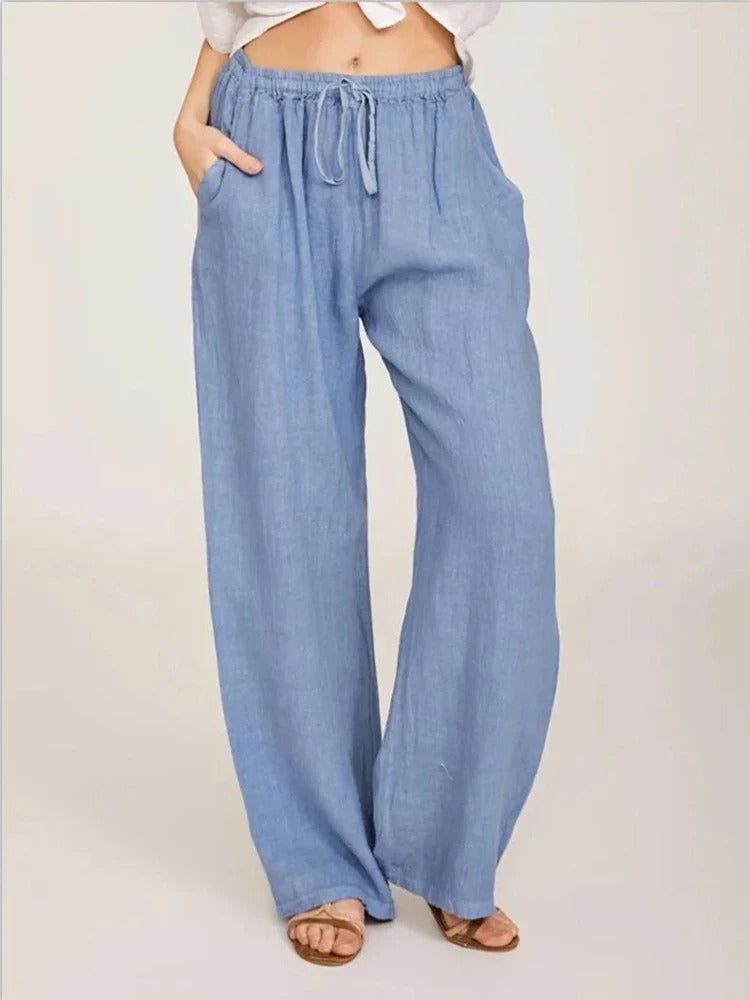 Vivienne | Baumwoll-Leinen-Hose