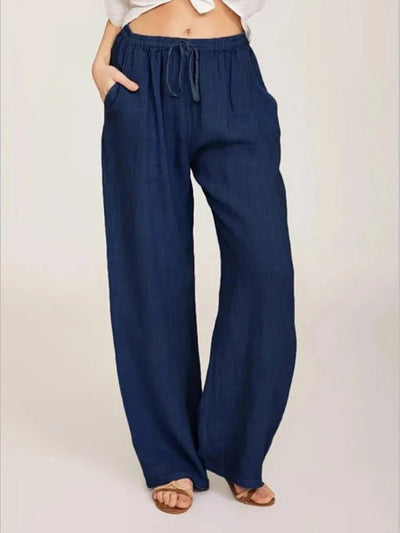 Vivienne | Baumwoll-Leinen-Hose
