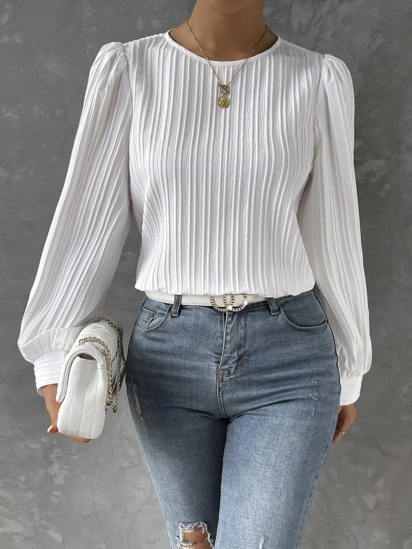 Alexandra™ - Damen Elegante Bluse